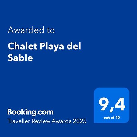 Chalet Playa Del Sable Hinojedo Eksteriør billede
