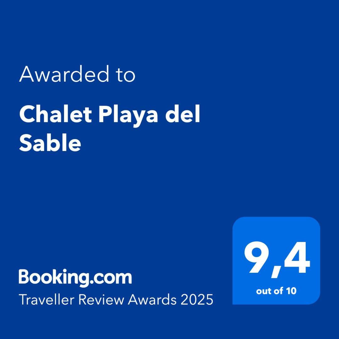Chalet Playa Del Sable Hinojedo Eksteriør billede